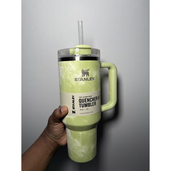 Stanley X Target Exclusive CITRON TIE DYE H2.O Flowstate Quencher BNWT - Picture 3 of 7